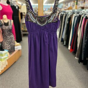 Bailey girl ladies S purple dress